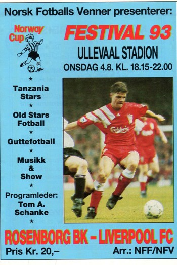 Match programme